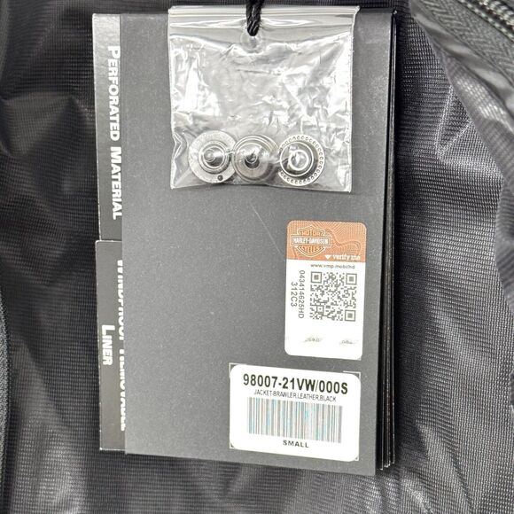 Harley-Davidson Women's Brawler Leather Jacket - 98007-21VW - Picture 10 of 12